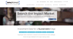 Desktop Screenshot of impactspace.com